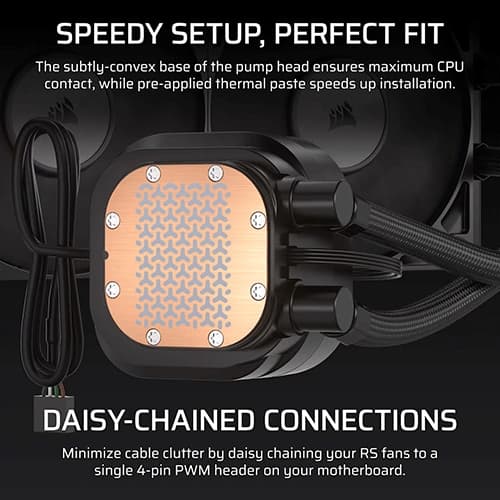 Corsair Nautilus 360 RS LCD CPU Liquid Cooler